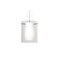 Besa Lighting Pahu 8 Cable Pendant, Clear/Opal, Satin Nickel Finish, 1x11W LED 1KG-C00607-LED-SN - alternate 1